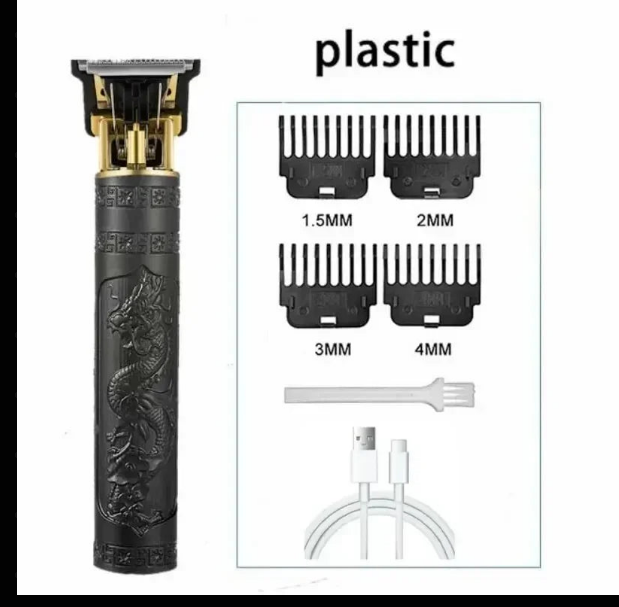 Black Dragon Vintage USB Clipper Razor