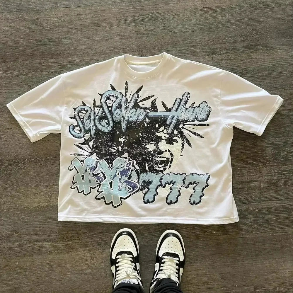 Urban Letter Graphic Oversized Tee