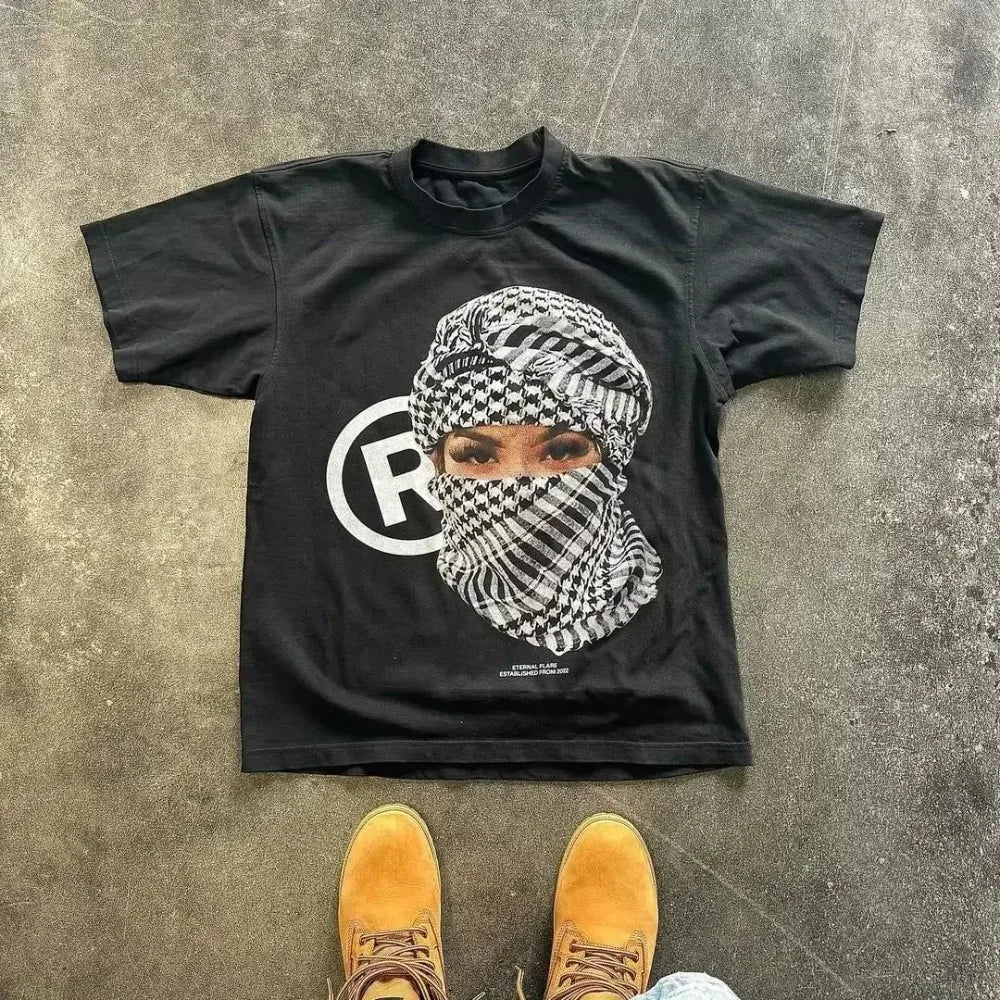 Urban Letter Graphic Oversized Tee