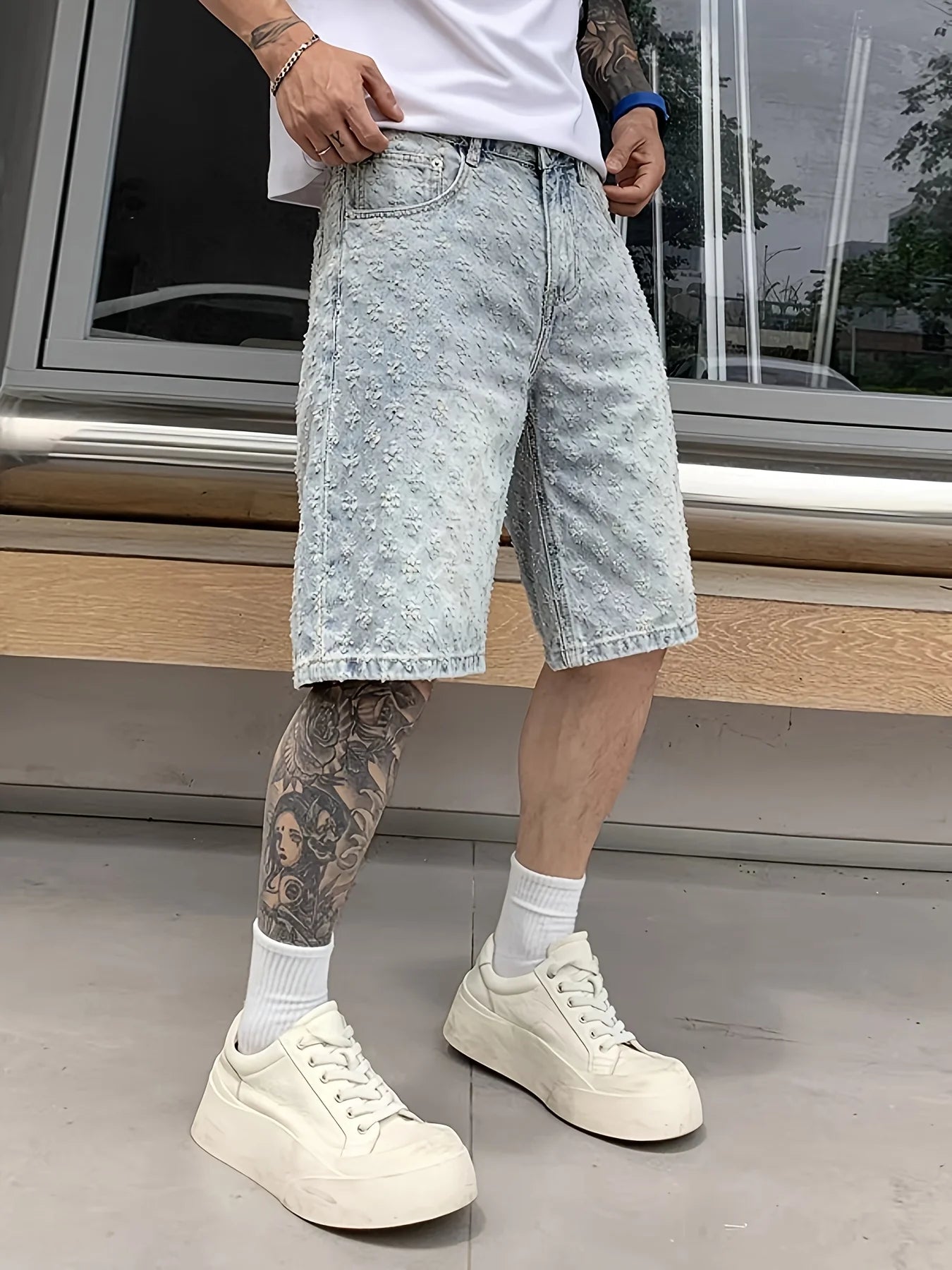 Everyday Washed Denim Shorts