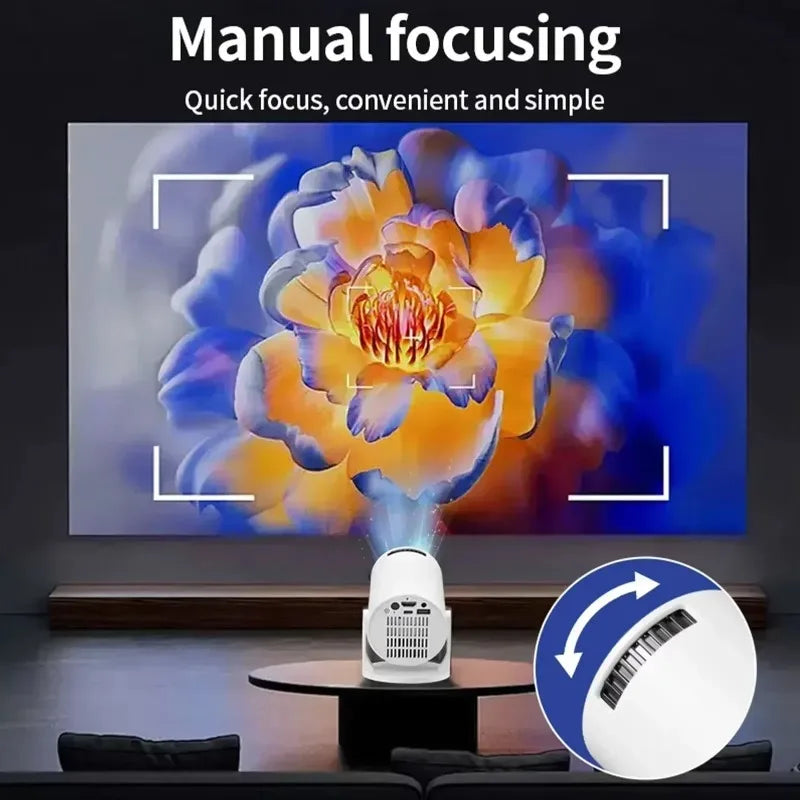 Pocket Home Cinema LED Projector