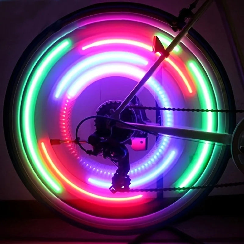 GlowSpoke Compact Wheel Safety Lights Set