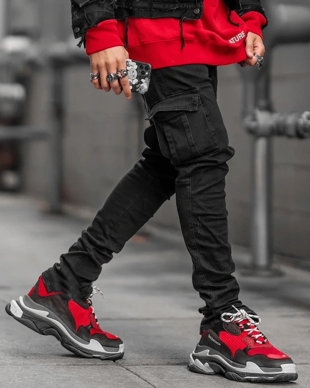 Urban Stretch Cargo Jeans