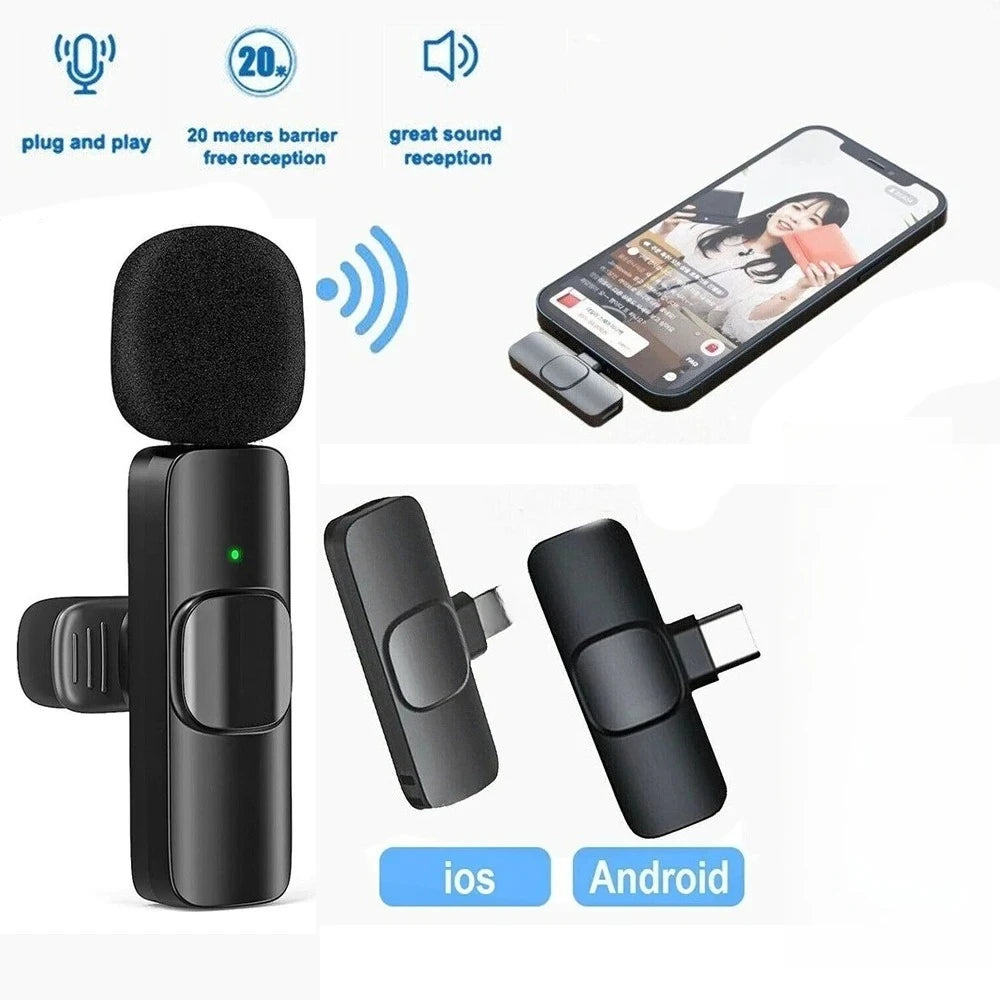 Pocket Wireless Lavalier Mic