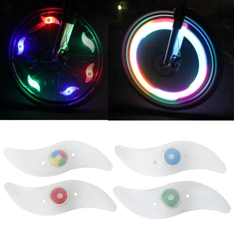 GlowSpoke Compact Wheel Safety Lights Set