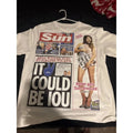 Urban Letter Graphic Oversized Tee