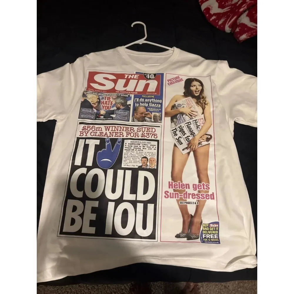 Urban Letter Graphic Oversized Tee