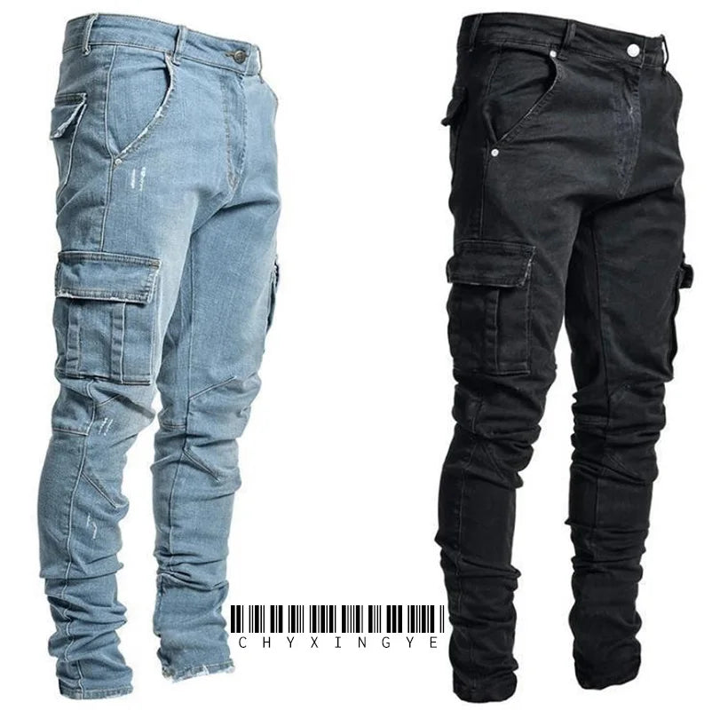 Urban Stretch Cargo Jeans